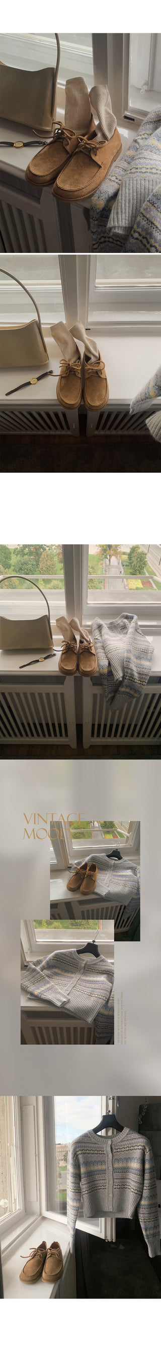 #LENTO. Mocca suede Shoes-3color