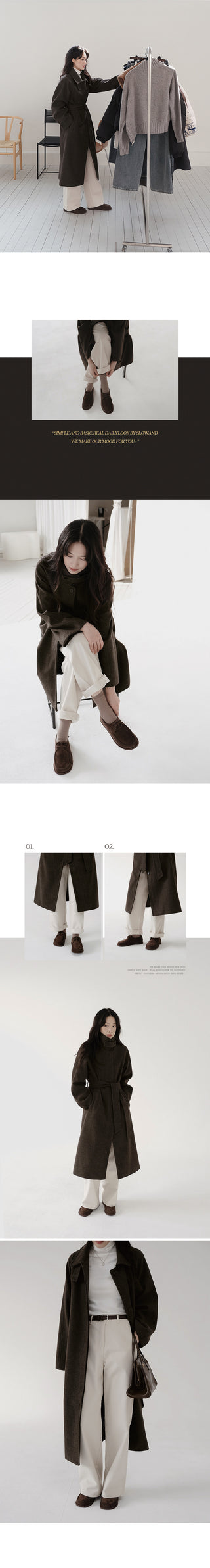 #LENTO. Mocca suede Shoes-3color