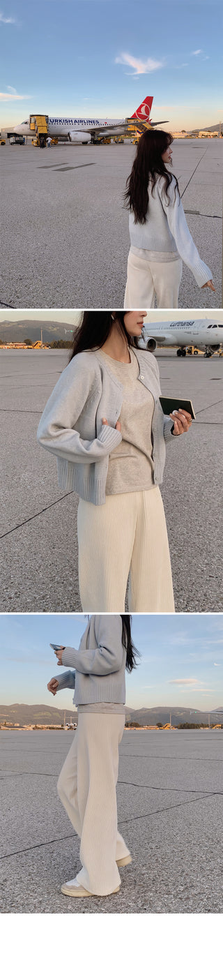 (basic/long) Corduroy Training Pants - 4 colors