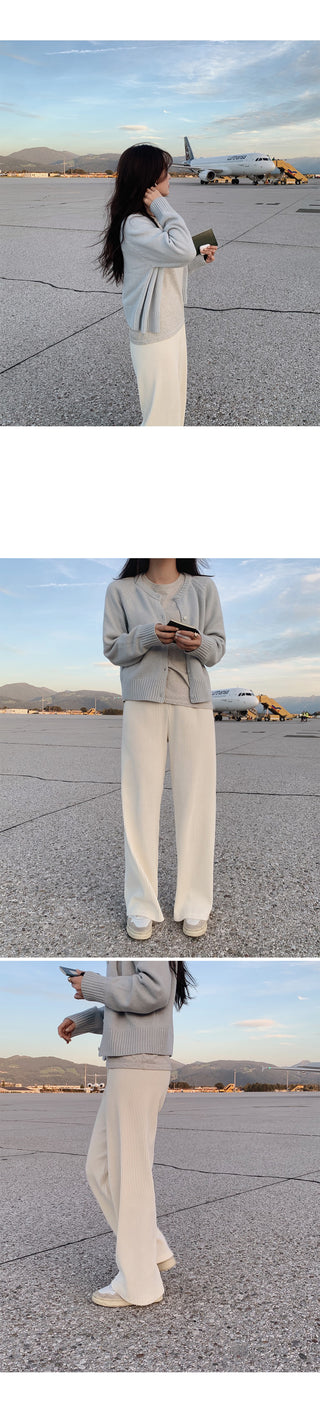 (basic/long) Corduroy Training Pants - 4 colors