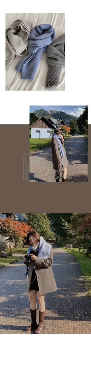 Knitted Scarf - 5 colors