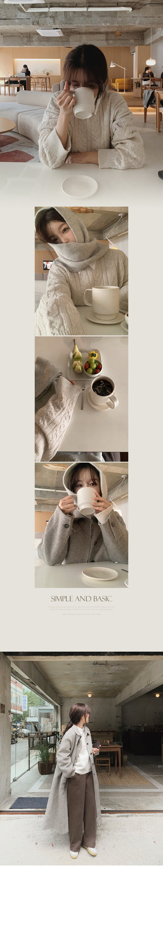 Knitted Scarf - 5 colors