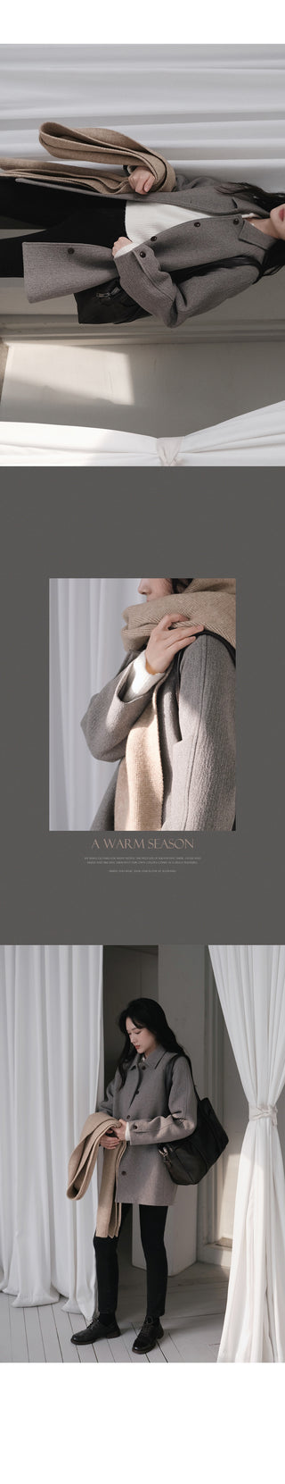 Knitted Scarf - 5 colors