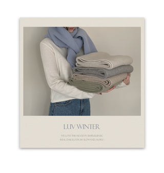 Knitted Scarf - 5 colors