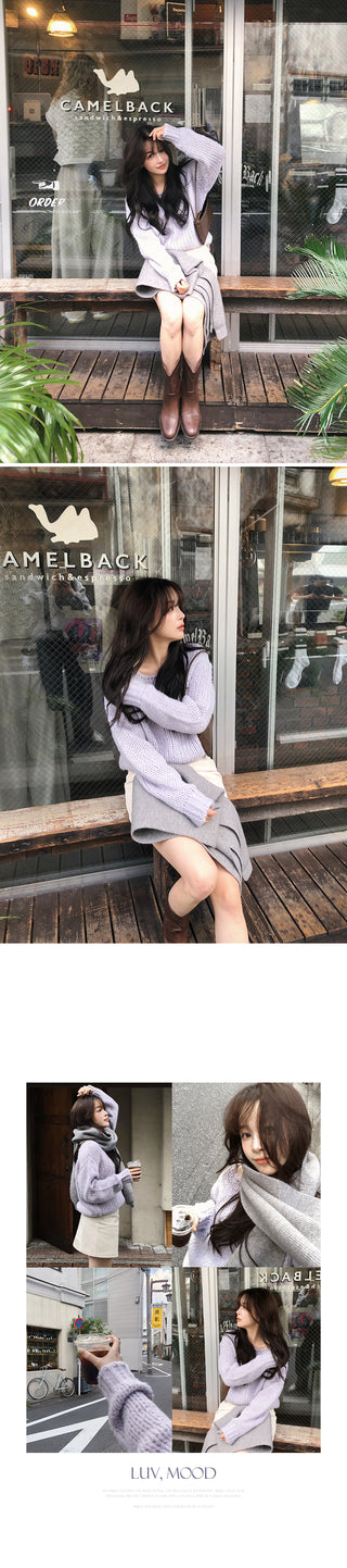 Hairy Knit - 5 colors