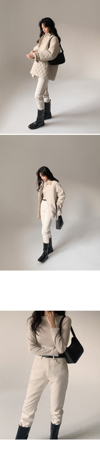 Cotton pants (with fleece lining) - 2 colors