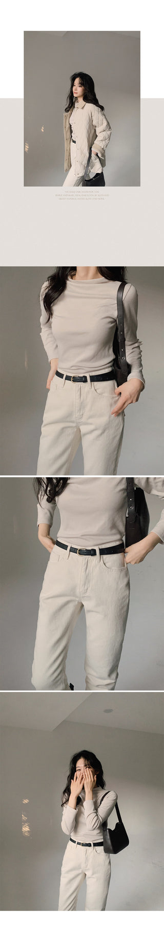 Cotton pants (with fleece lining) - 2 colors