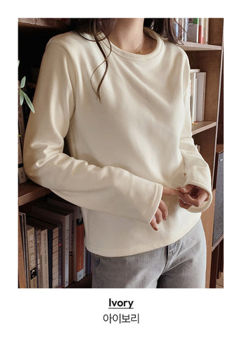 Winter brushed T-shirt - 5 colors