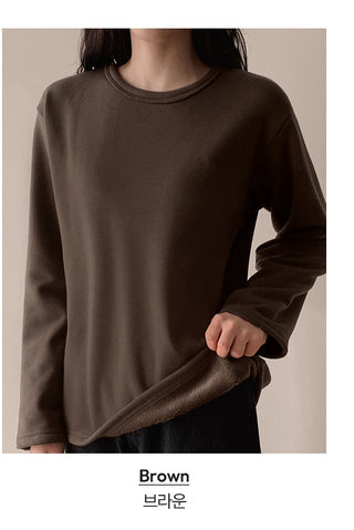 Winter brushed T-shirt - 5 colors