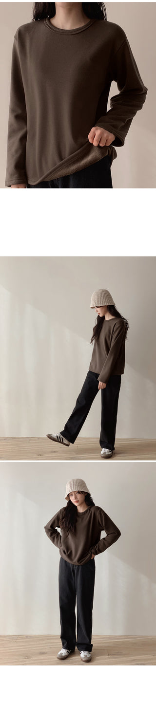 Winter brushed T-shirt - 5 colors