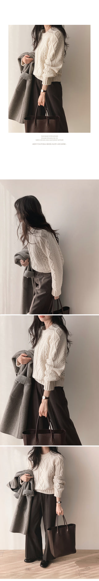 (basic/long) Wide Warmer Slacks - 4 sizes