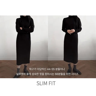 Black turtleneck dress - 2 sizes