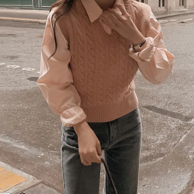 Cable knit vest - 4 colors