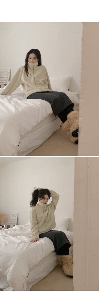 Loose-fit fleece hoodie - 3 colors