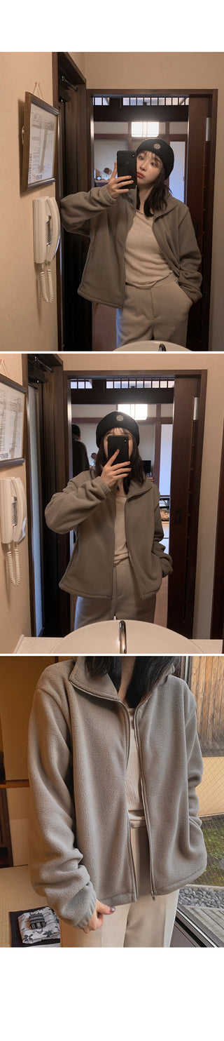 Loose-fit fleece hoodie - 3 colors