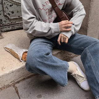 Wide Denim Pants - 4 sizes