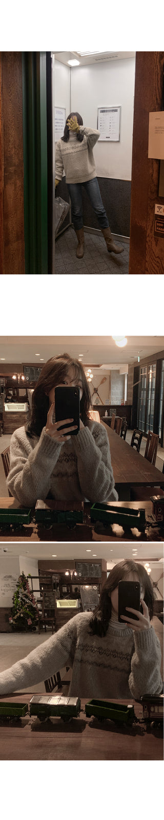 Winter knit - 3 colors