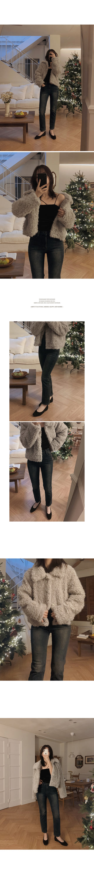 (basic/long) Brushed-back vintage denim - 4 sizes