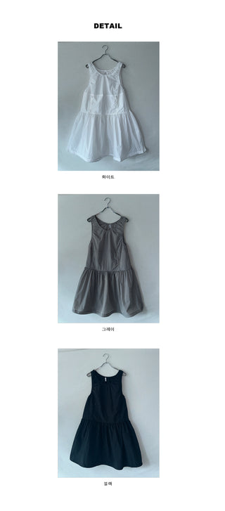 Layered Shirring Dress