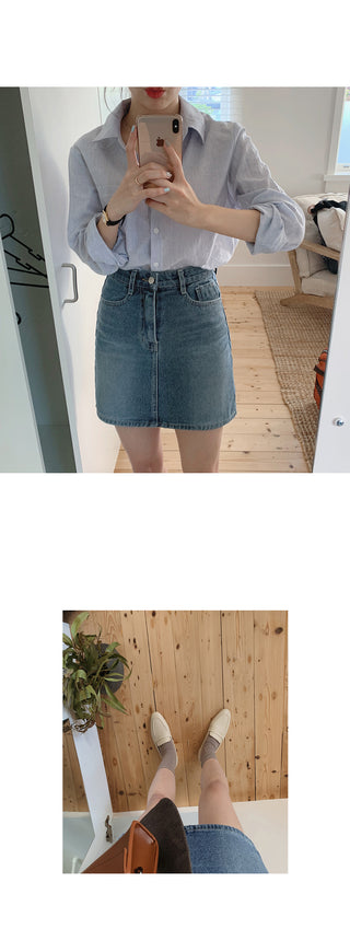 Denim skirt - 2 colors