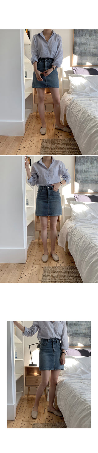 Denim skirt - 2 colors
