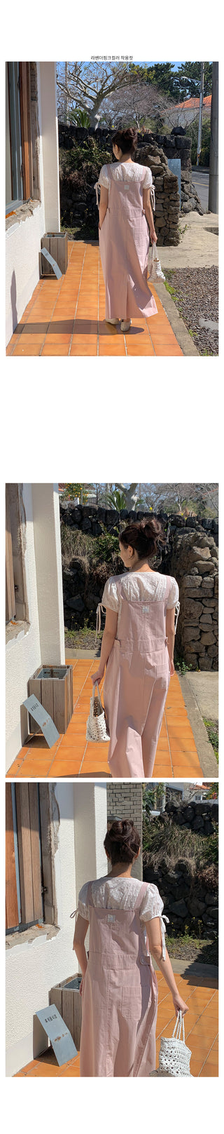 Overalls dress in 5 colors!