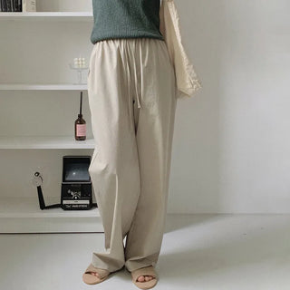 (basic/long) Cool wide pants - 4 colors