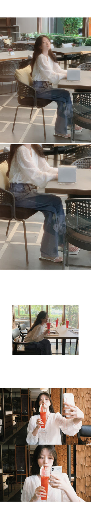 (basic/long) Vintage Summer Denim Pants - 4 sizes