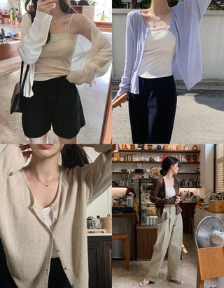 Slim Summer Cardigan - 6 colors