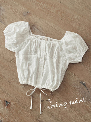 Cotton Flower Blouse - 2 colors