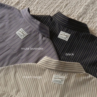 Modern striped shirt