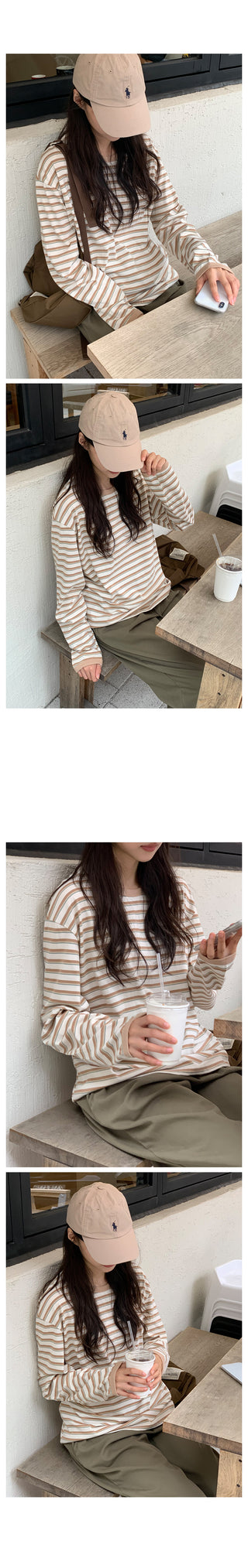 Clean cotton elastic waist pants