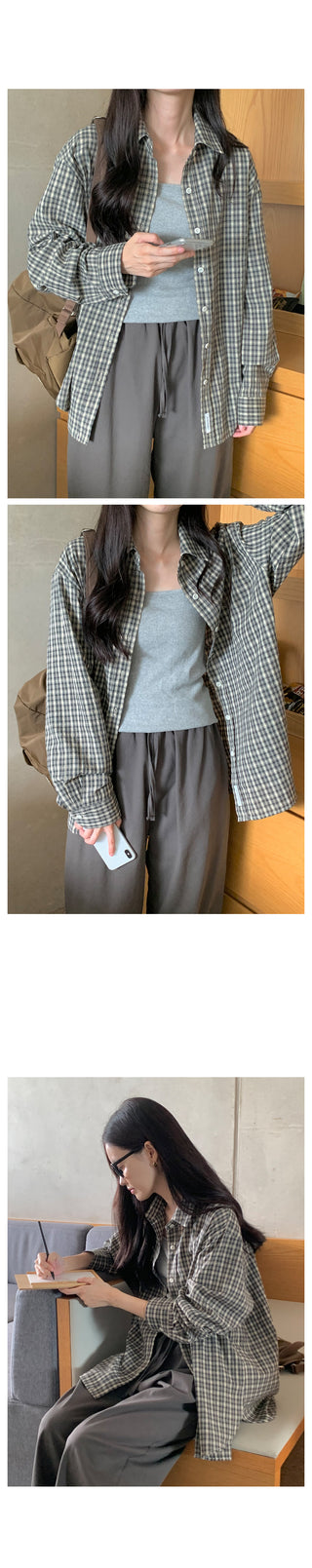 Clean cotton elastic waist pants