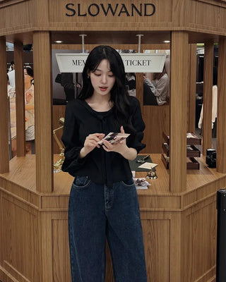 Standard tie blouse