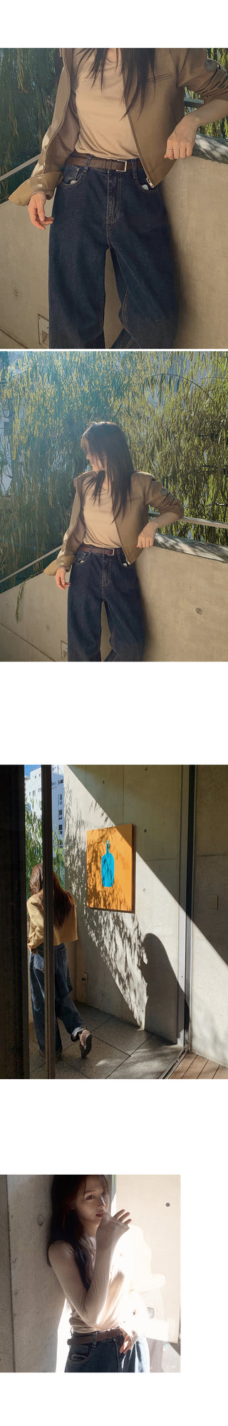 Daily Wide Denim Pants