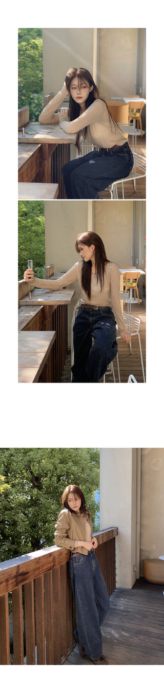 Daily Wide Denim Pants