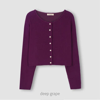 Detail Slim Cardigan