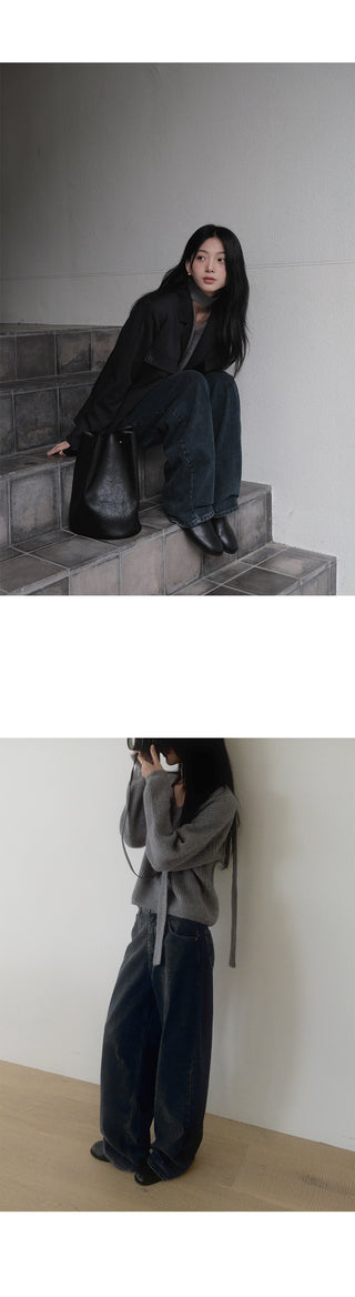 Daily Wide Denim Pants