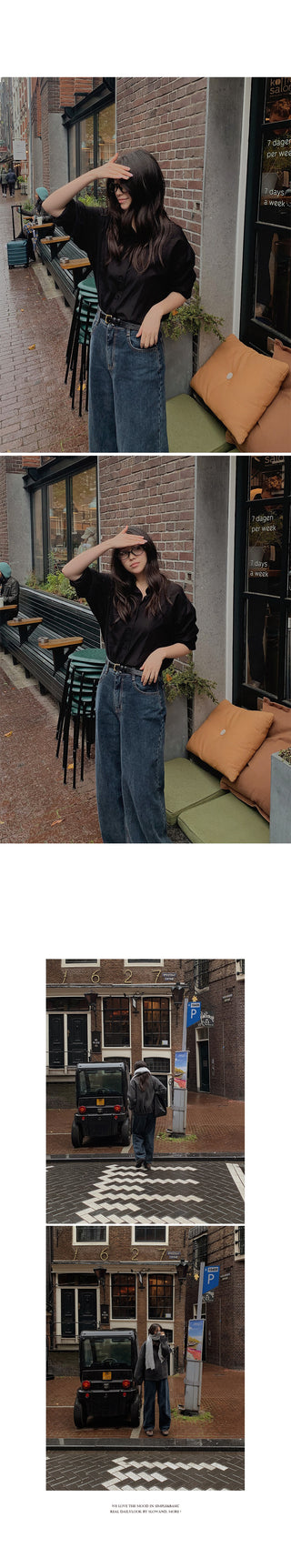 Daily Wide Denim Pants