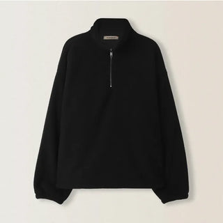 Half-zip fleece anorak