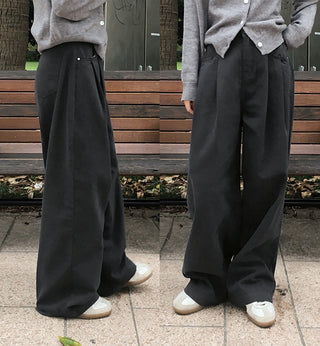 (Short/Basic/Long) (5 colors) Cotton Slacks Pants