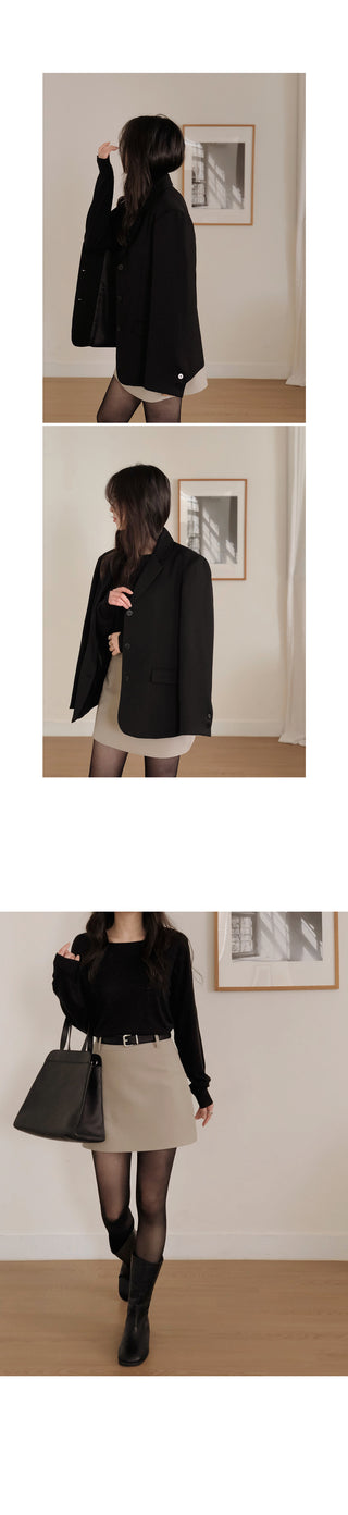 (6 colors) Chamomile Slim Knit