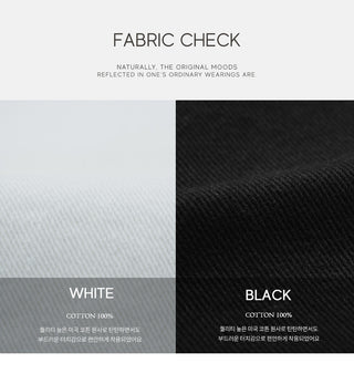 Basic wide cotton pants