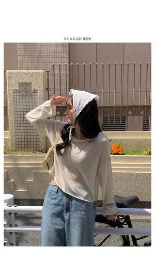 Summer cotton knit