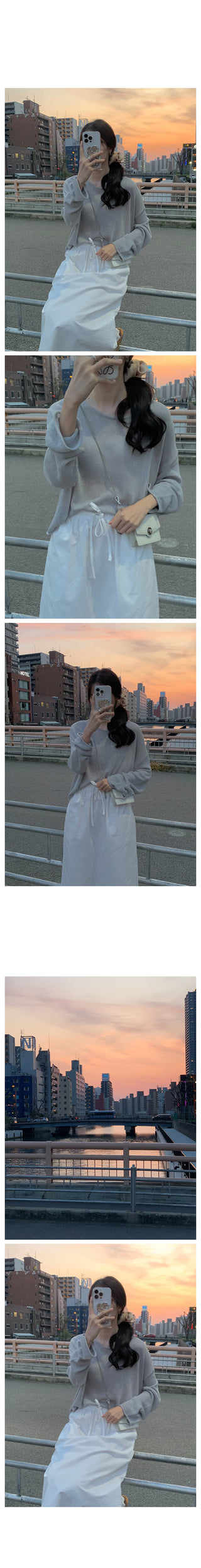 Summer cotton knit