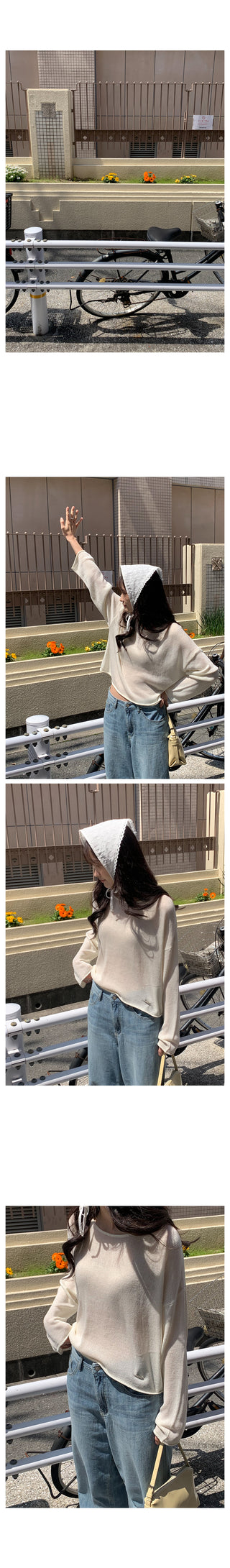 Summer cotton knit