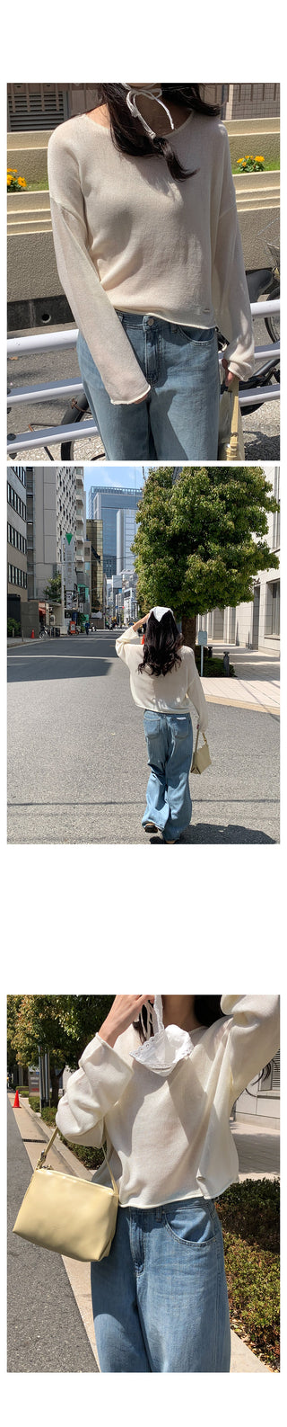 Summer cotton knit