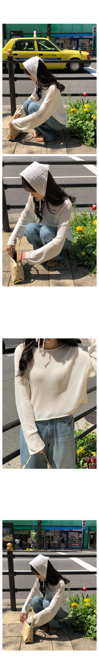 Summer cotton knit