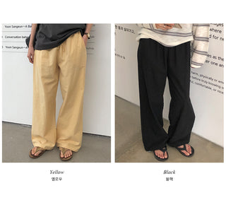 Linen 2-Way String Pants