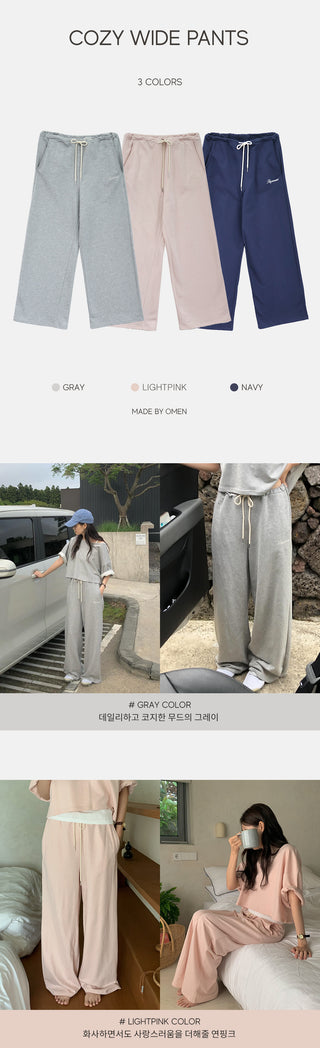 Cozy Wide Pants